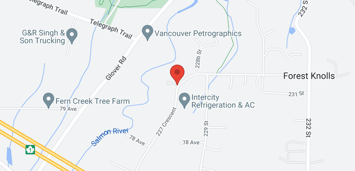 map of 7983 227 CRESCENT